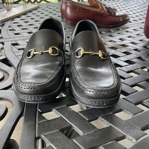 Black Gucci Loafers